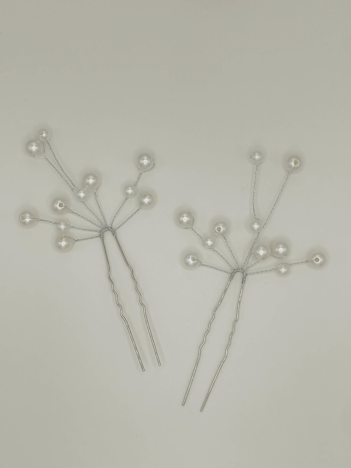 Pearl hair pins, Beautiful silver pins, Hair jewelry, Hair accessories